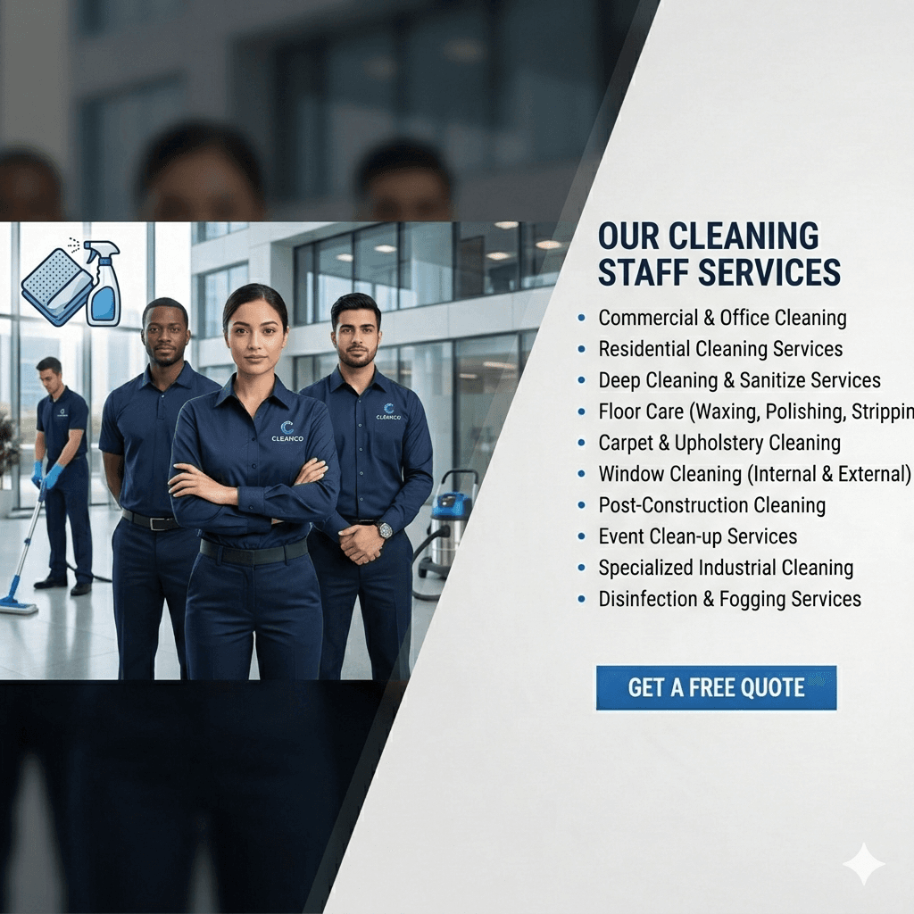 Cleaning Staff Services